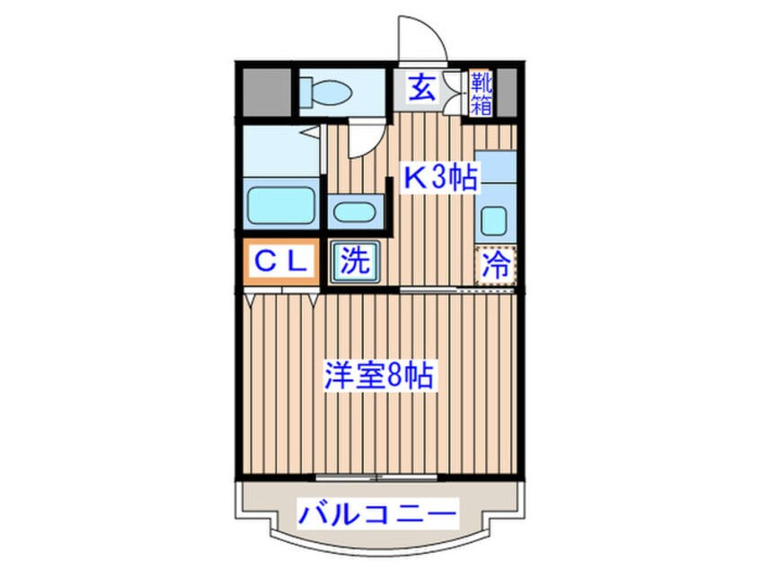 間取図 荒巻スカイマンション