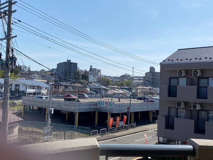 室内からの展望 荒巻スカイマンション