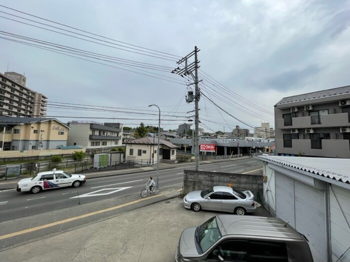 室内からの展望 荒巻スカイマンション