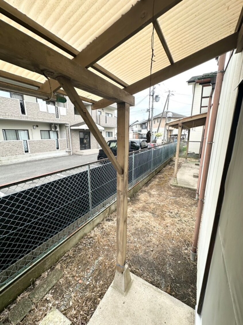 室内からの展望 伊藤方貸家６棟６号