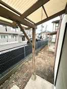 室内からの展望 伊藤方貸家６棟６号