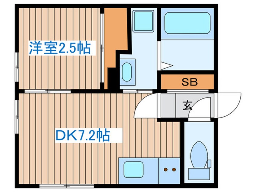 間取図 リコルド河原町
