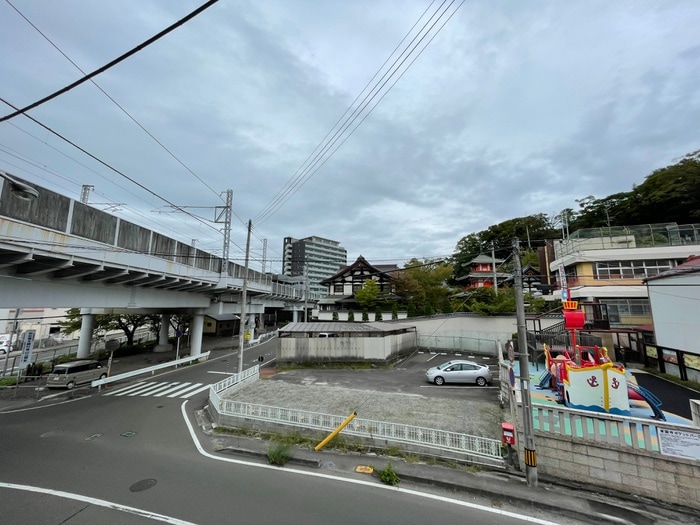 室内からの展望 Azul旭町