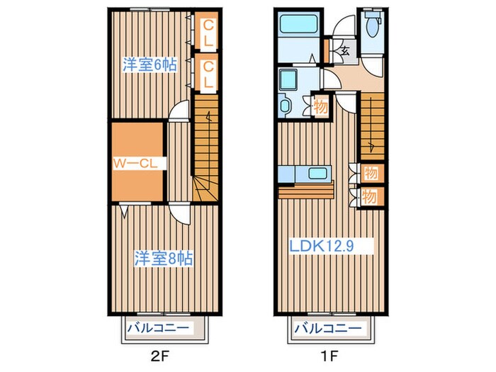 間取り図 スケッチ２番館