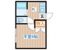 ドストルパルⅠ 1Kの間取り