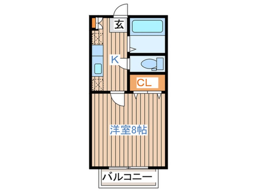 間取図 アヴァンセ富沢南壱番館
