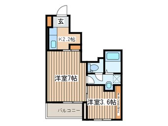 間取図 ディオパラッツォⅤ