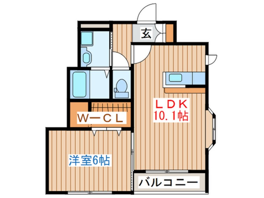 間取図 アゼリアン