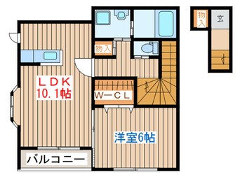 間取図 アゼリアン