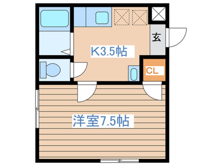 間取図 ホームコア富田