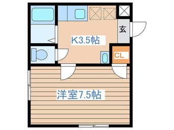 間取図 ホームコア富田