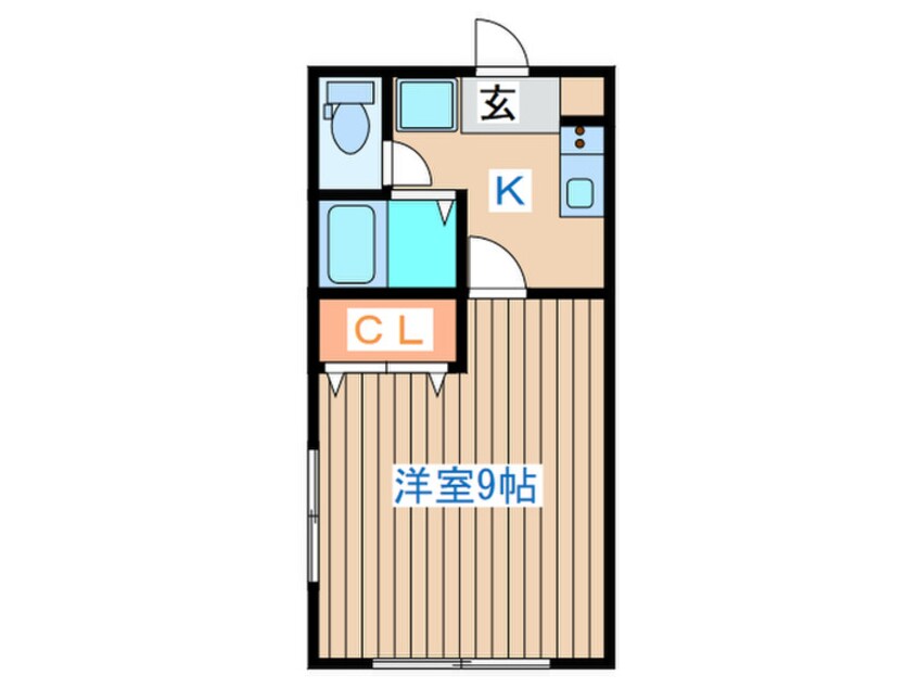 間取図 エステ－トピア池上