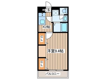 間取図 リブリ・ボヌール上杉