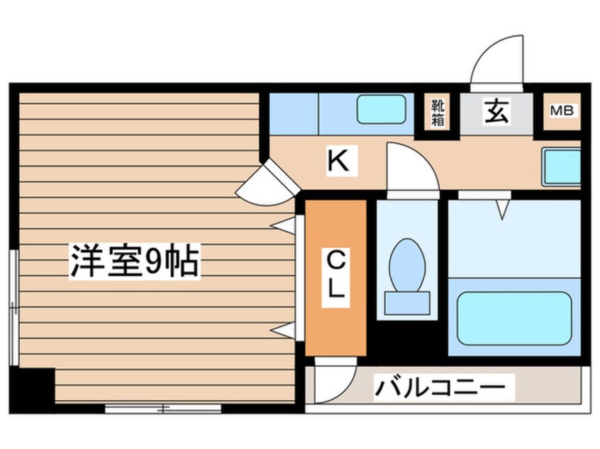 間取図 モンソレイユ