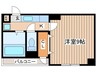 モンソレイユ 1Kの間取り
