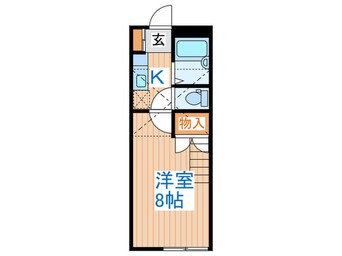 間取図 向山サンヒルズ