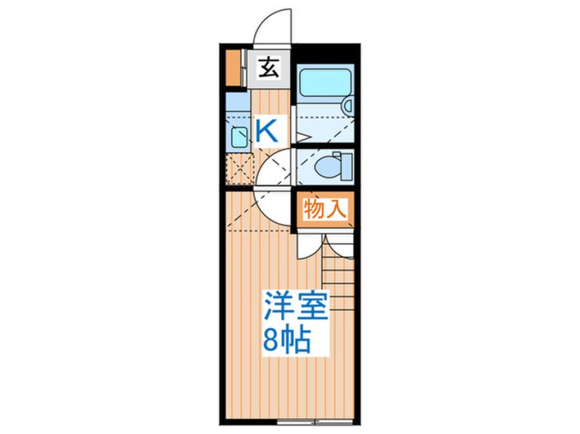 間取図 向山サンヒルズ