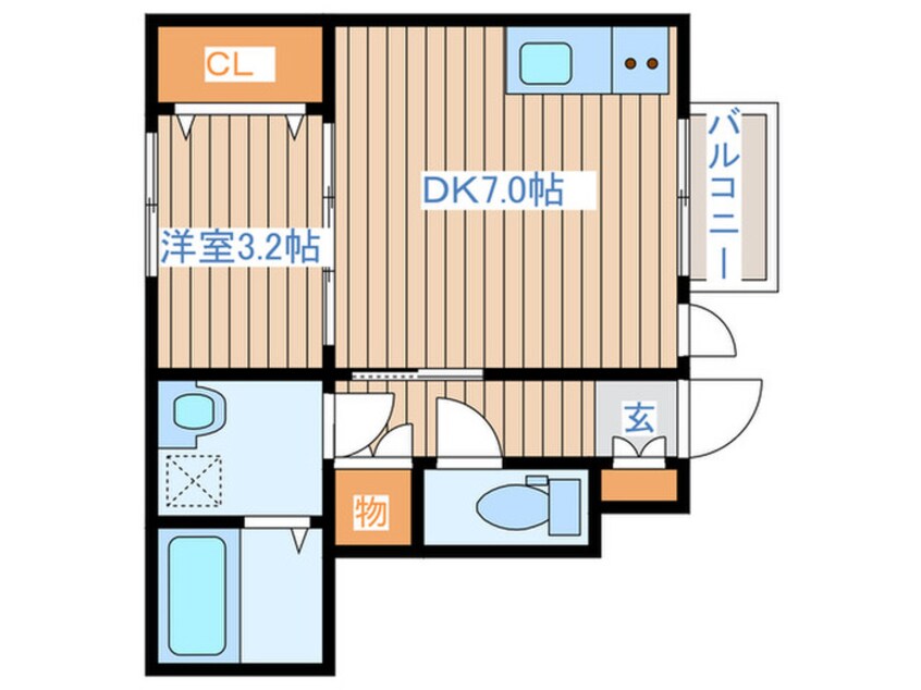 間取図 リヴィエールⅡ