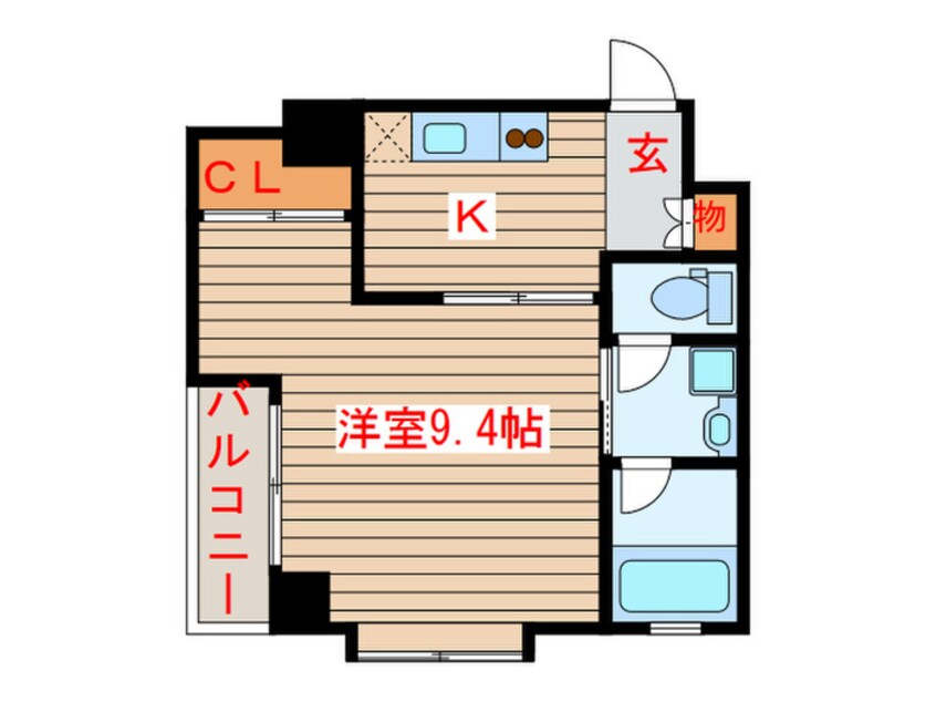 間取図 しゃとれ新寺