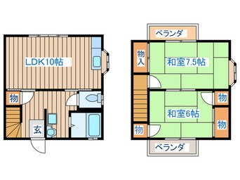 間取図 宮城アパート