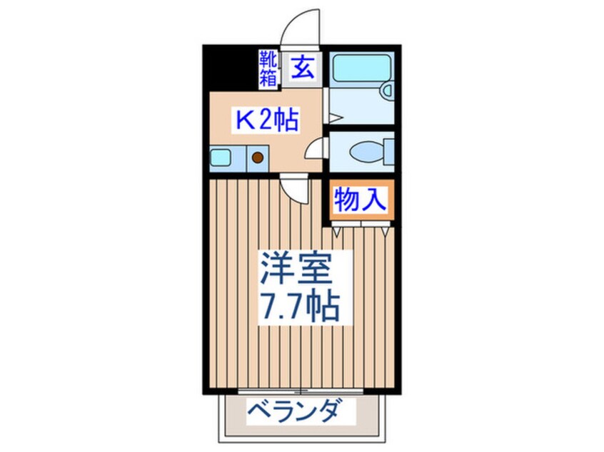 間取図 ベルコ－ト五輪