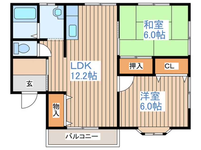 間取図 スターライト参番館