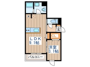 間取図 アーバンコートⅡ