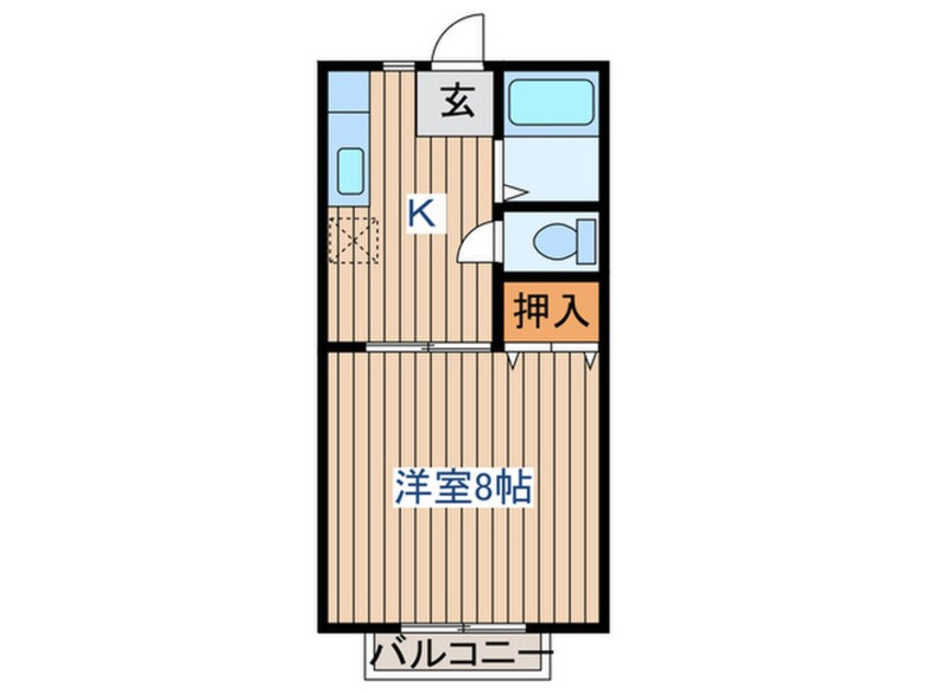 間取図 IZUMIパル