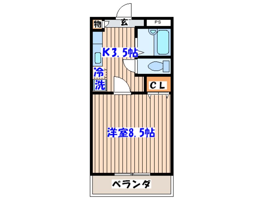 間取図 青葉パークヒルズ