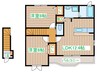 セレーノ・ヴィラ 2LDKの間取り