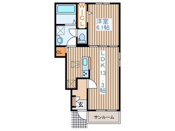 間取図 杜の風　人来田