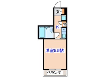 間取図 アソルティ東二番丁レジデンス