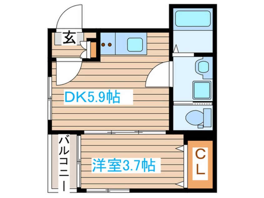 間取図 ハーモニーテラス大野田