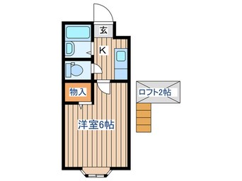 間取図 ベルシティ木ノ下