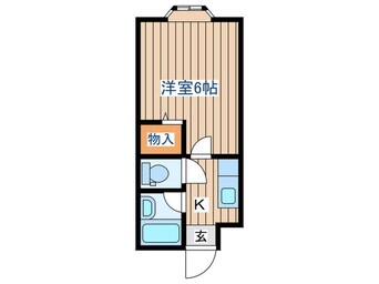 間取図 ベルシティ木ノ下