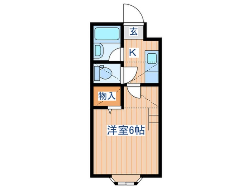 間取図 ベルシティ木ノ下