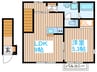 WIN大河原A棟 1LDKの間取り