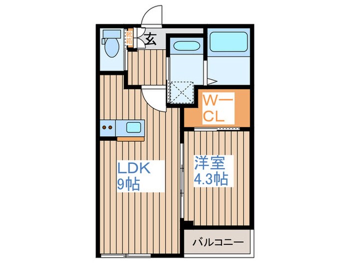 間取り図 Baan大河原