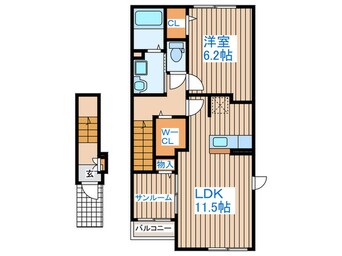 間取図 ククナ