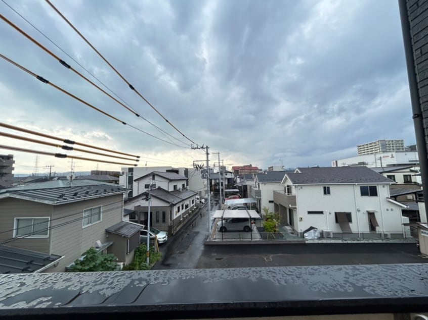 室内からの展望 ハーモニーテラス郡山Ⅲ