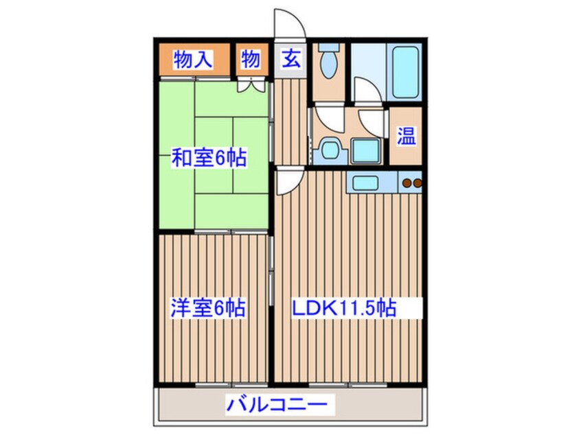 間取図 赤石マンション