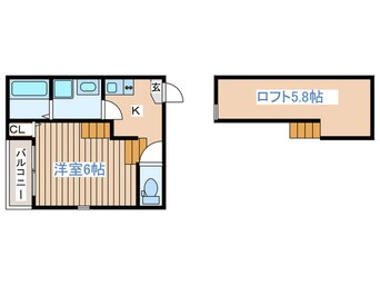 間取図 AXIS-Skys　南仙台