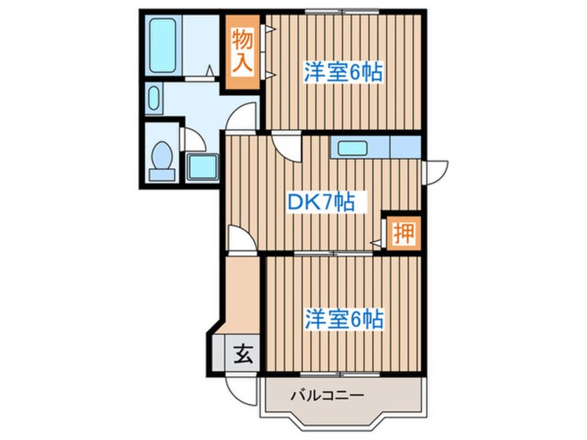 間取図 アーバンライフＡ