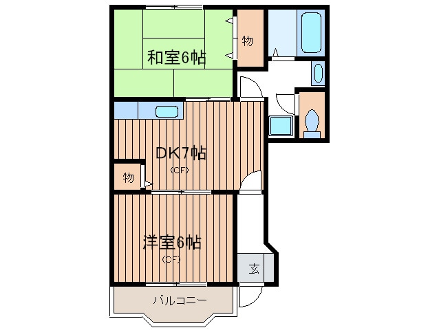 間取り図 アーバンライフＡ