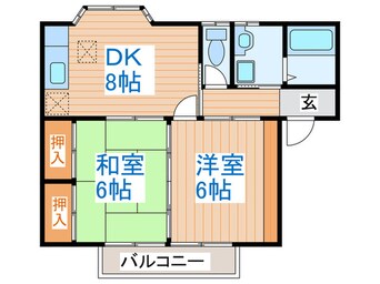 間取図 相原ハイツ