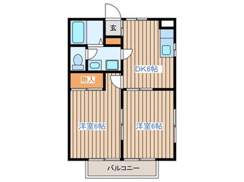 間取図 Ｓ・ヒルコート