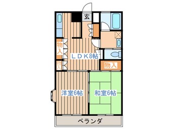 間取図 高砂シティハイツ