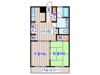 間取図 高砂シティハイツ