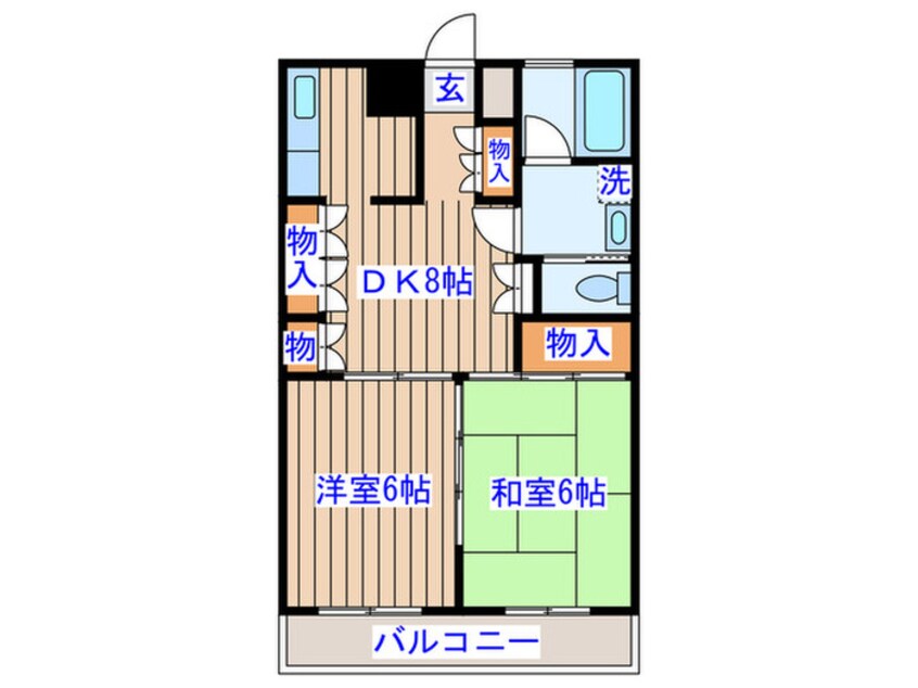 間取図 高砂シティハイツ