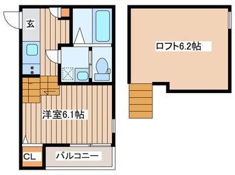 間取図 メルヴェイユ東照宮